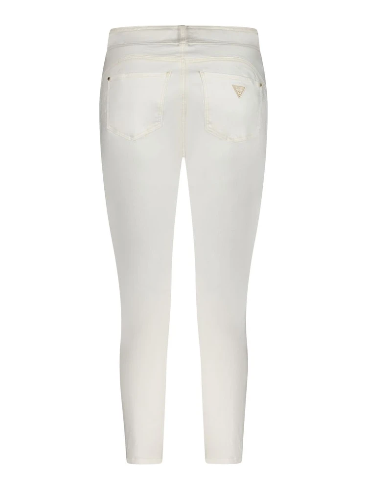 White Cotton Jeans Denim alternative