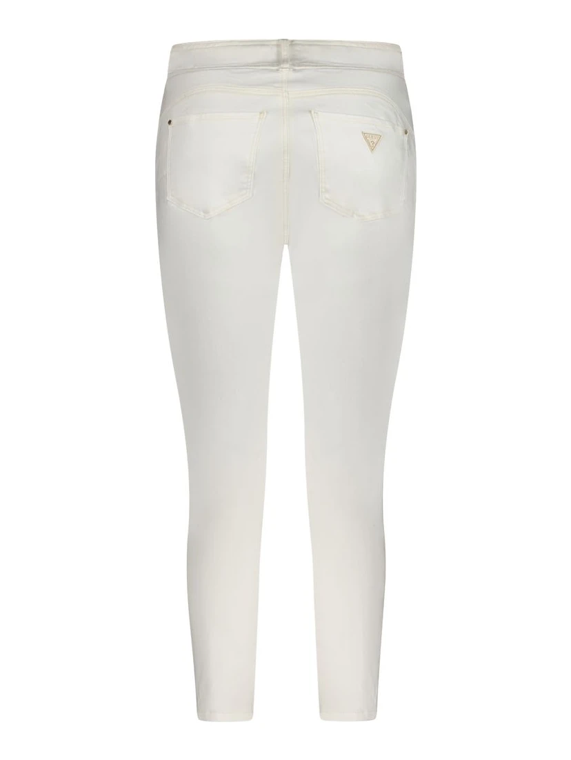 White Cotton Jeans Denim