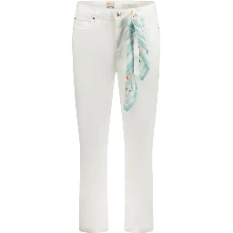 White Cotton Jeans Denim