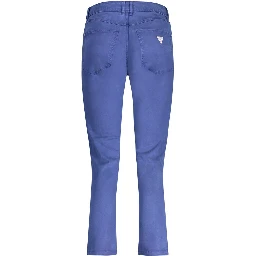 Blue Cotton Jeans Denim