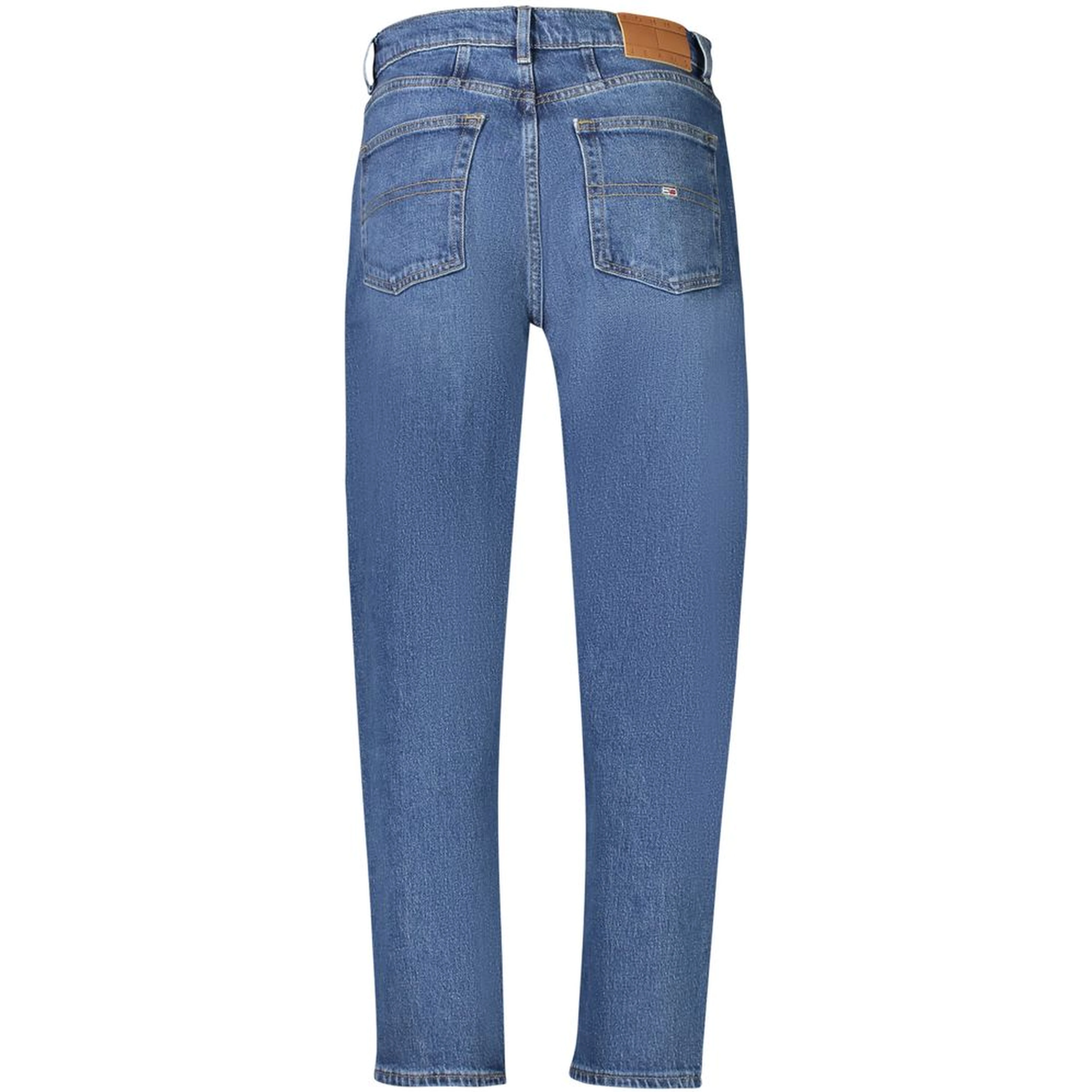 Blue Cotton Jeans Denim
