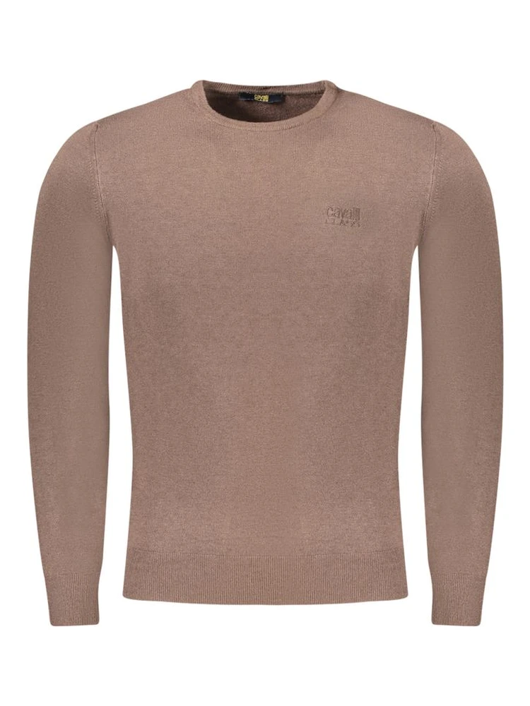 Brown Polyester Sweater