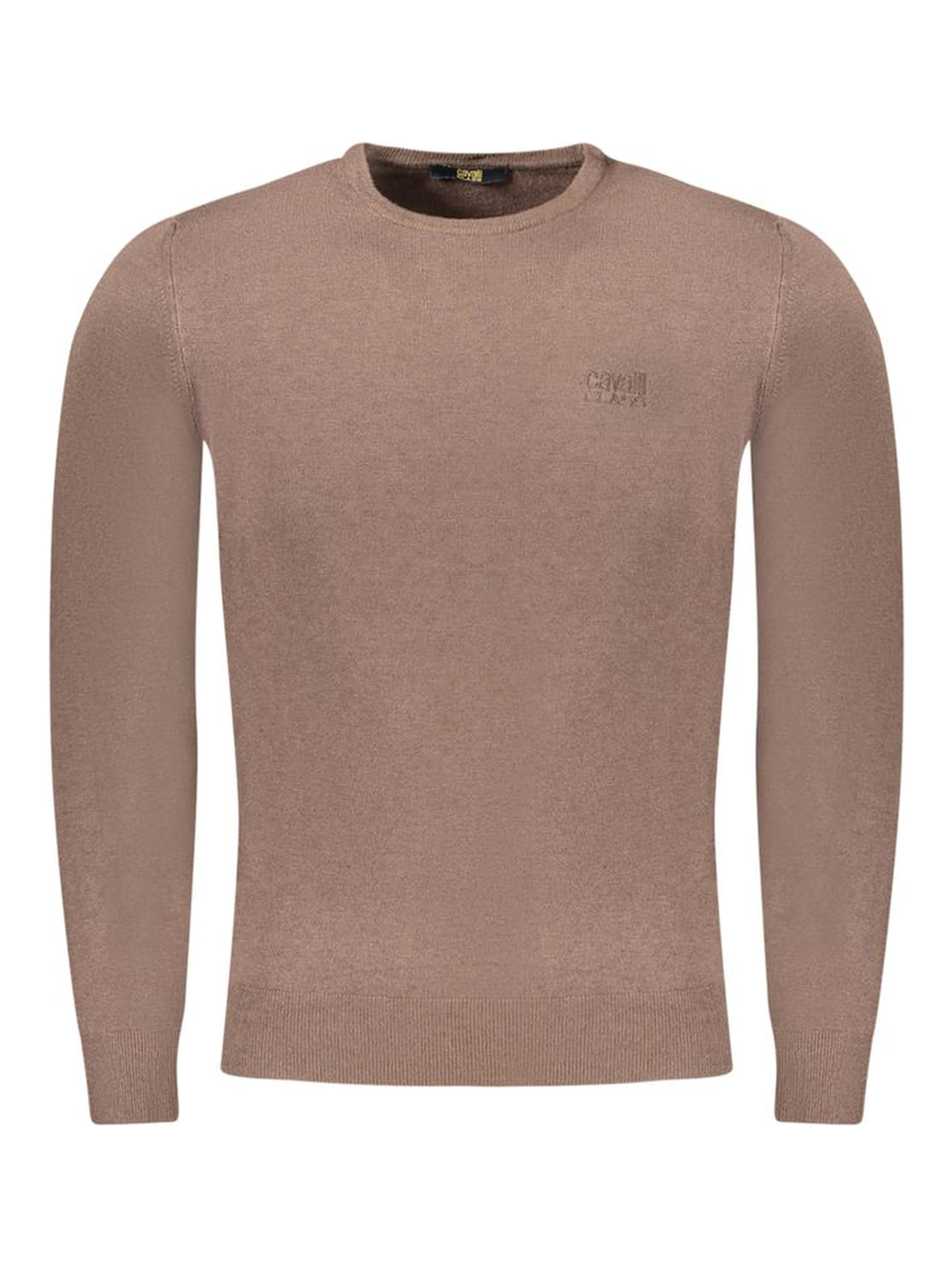 Brown Polyester Sweater