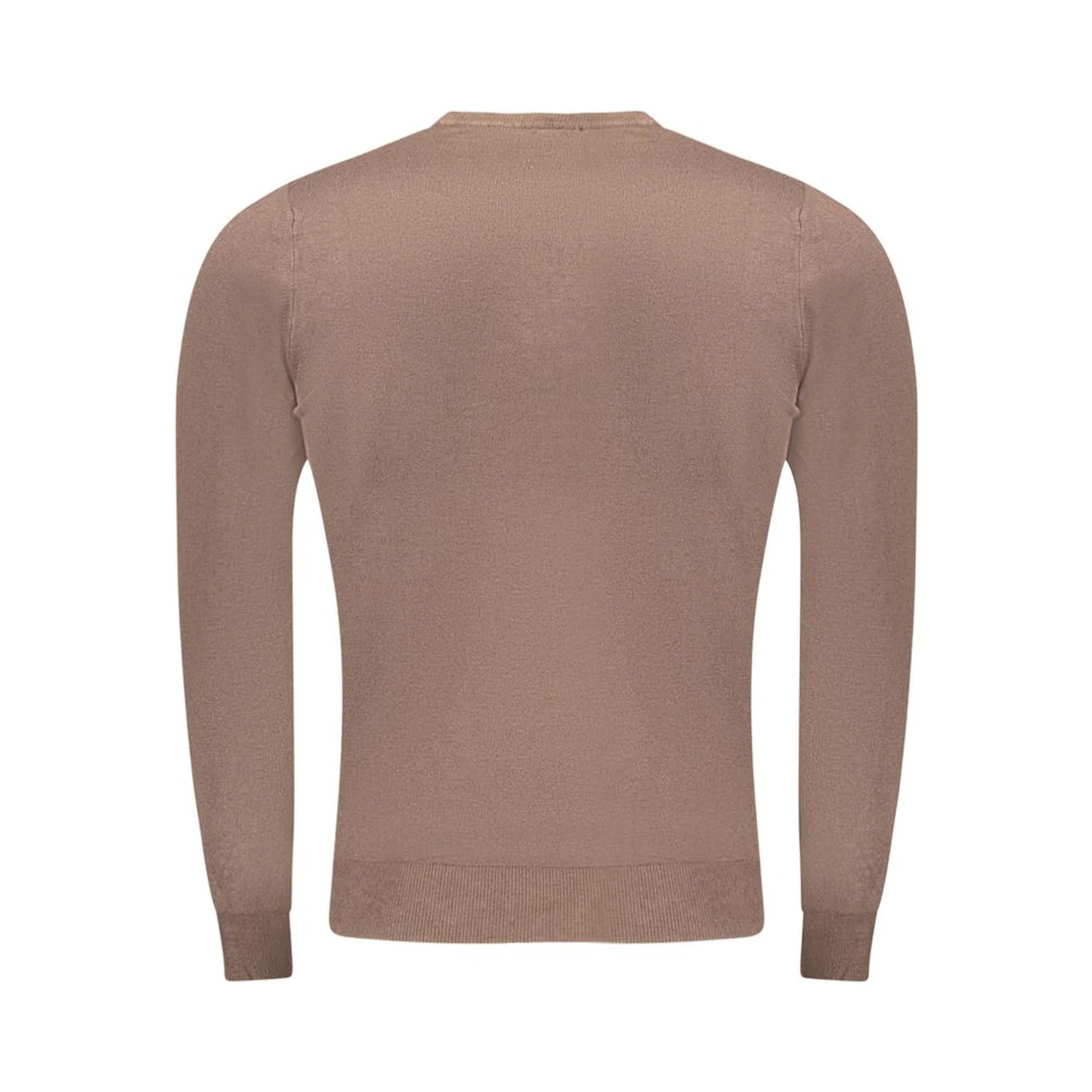 Brown Polyester Sweater