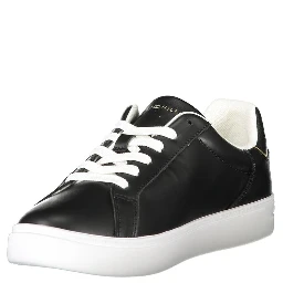 Black Polyester Sneaker