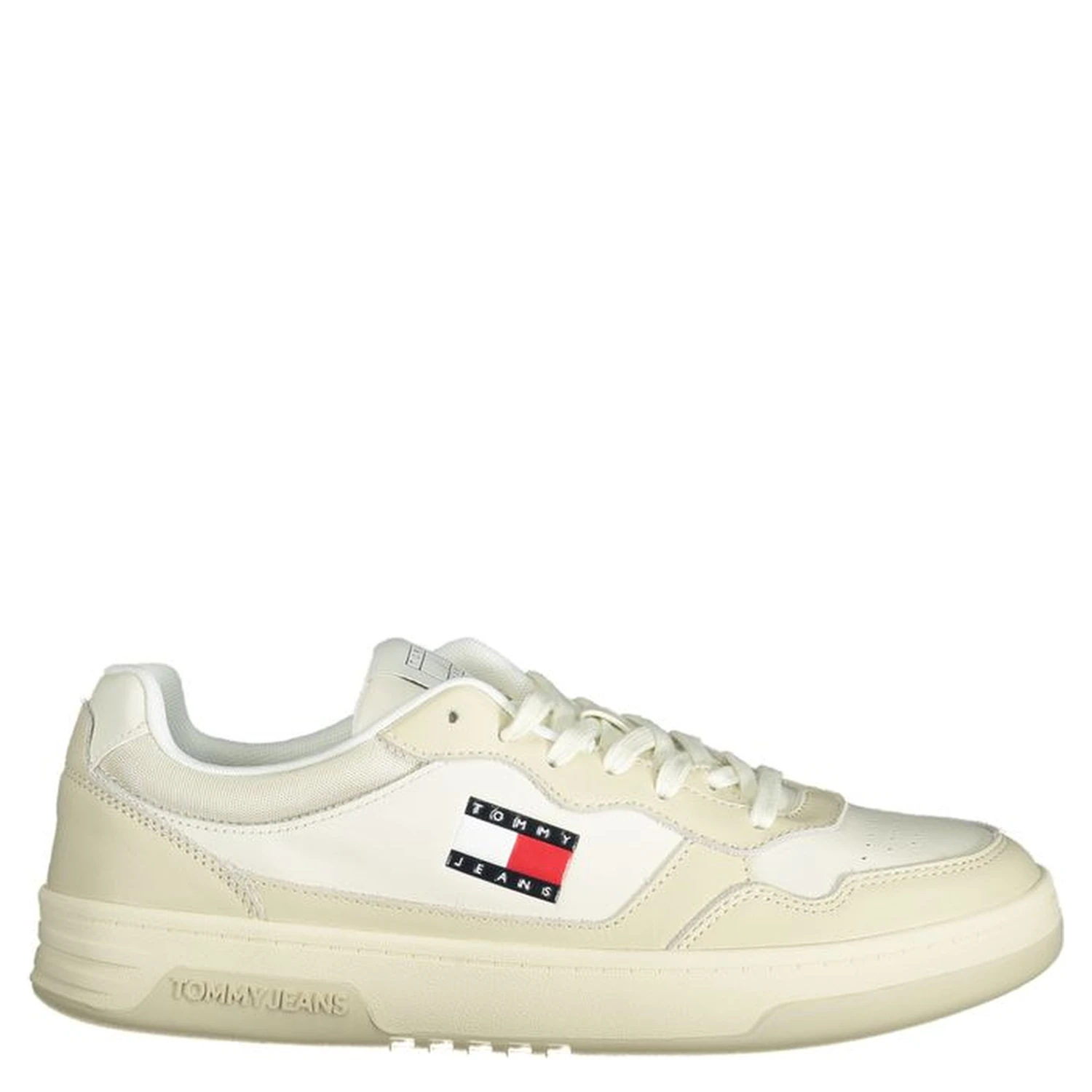 Beige Polyester Sneaker