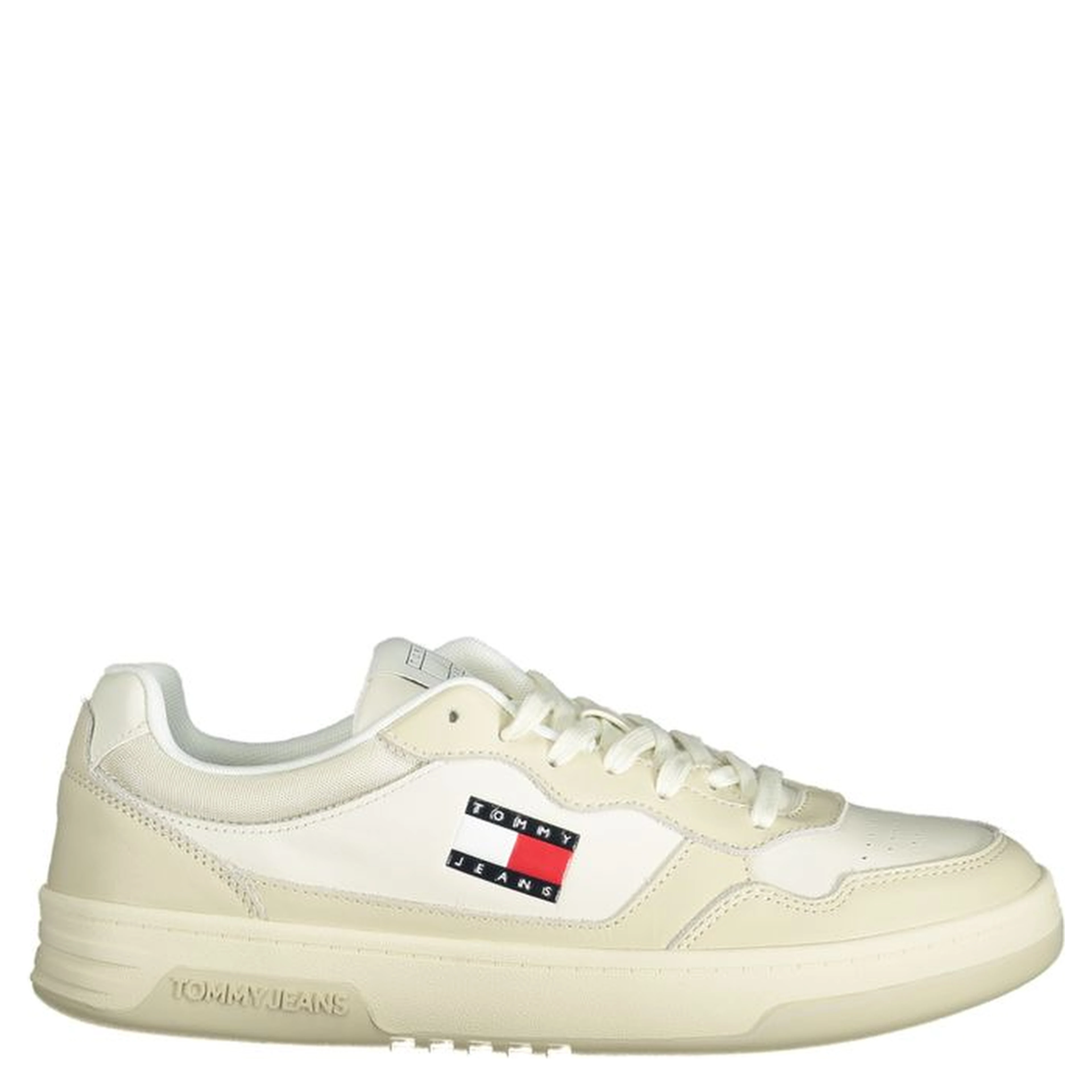 Beige Polyester Sneaker