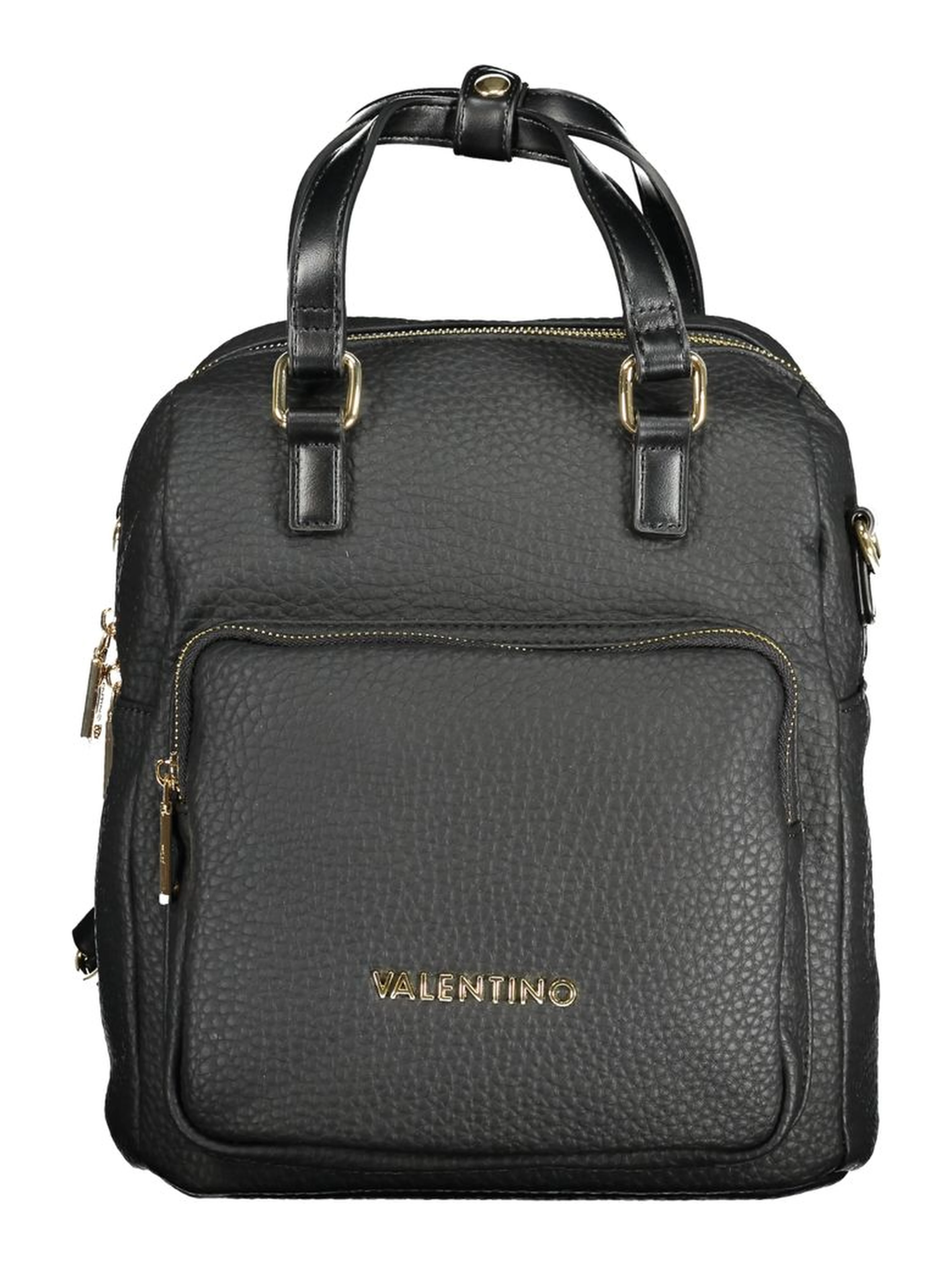 Black Polyethylene Backpack