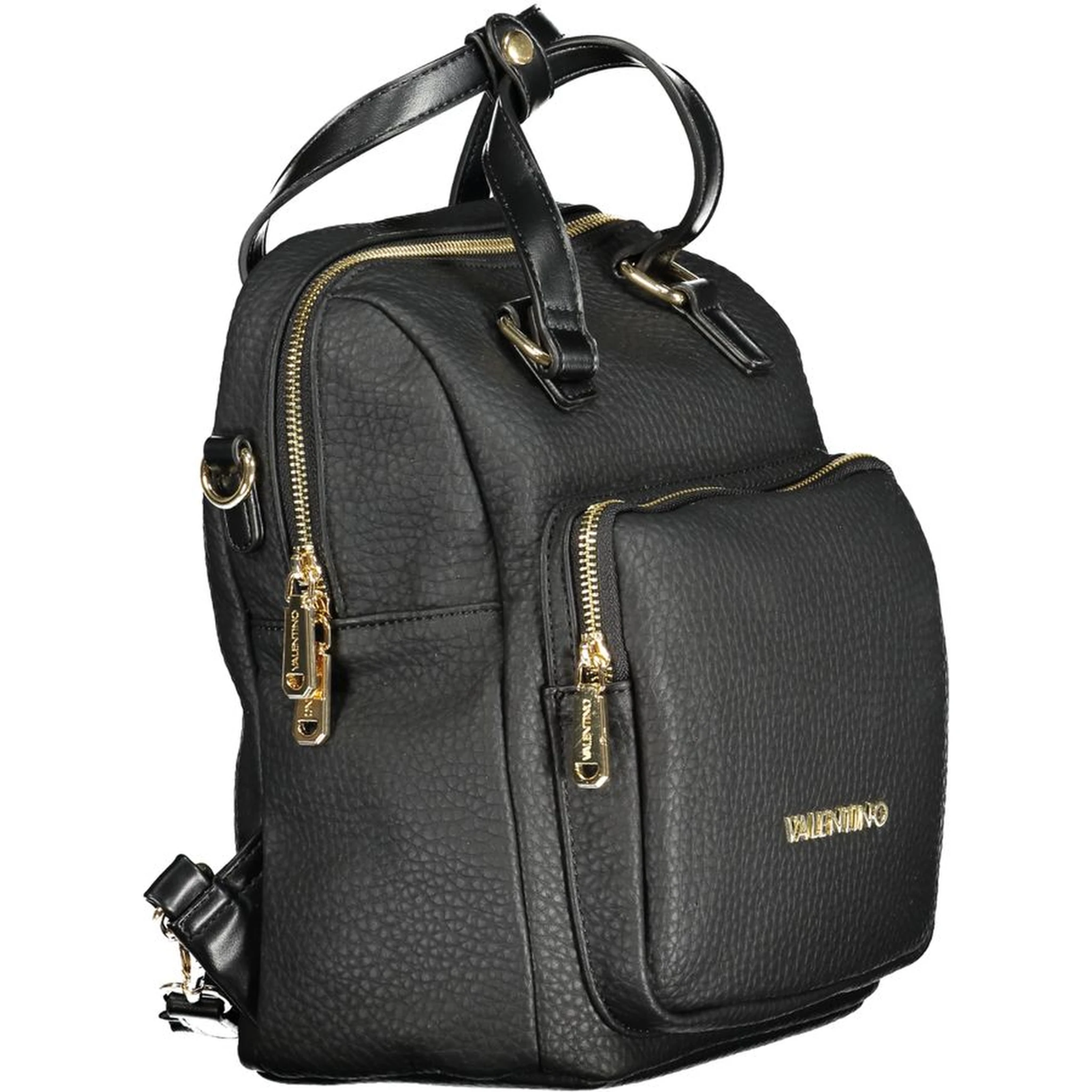 Black Polyethylene Backpack