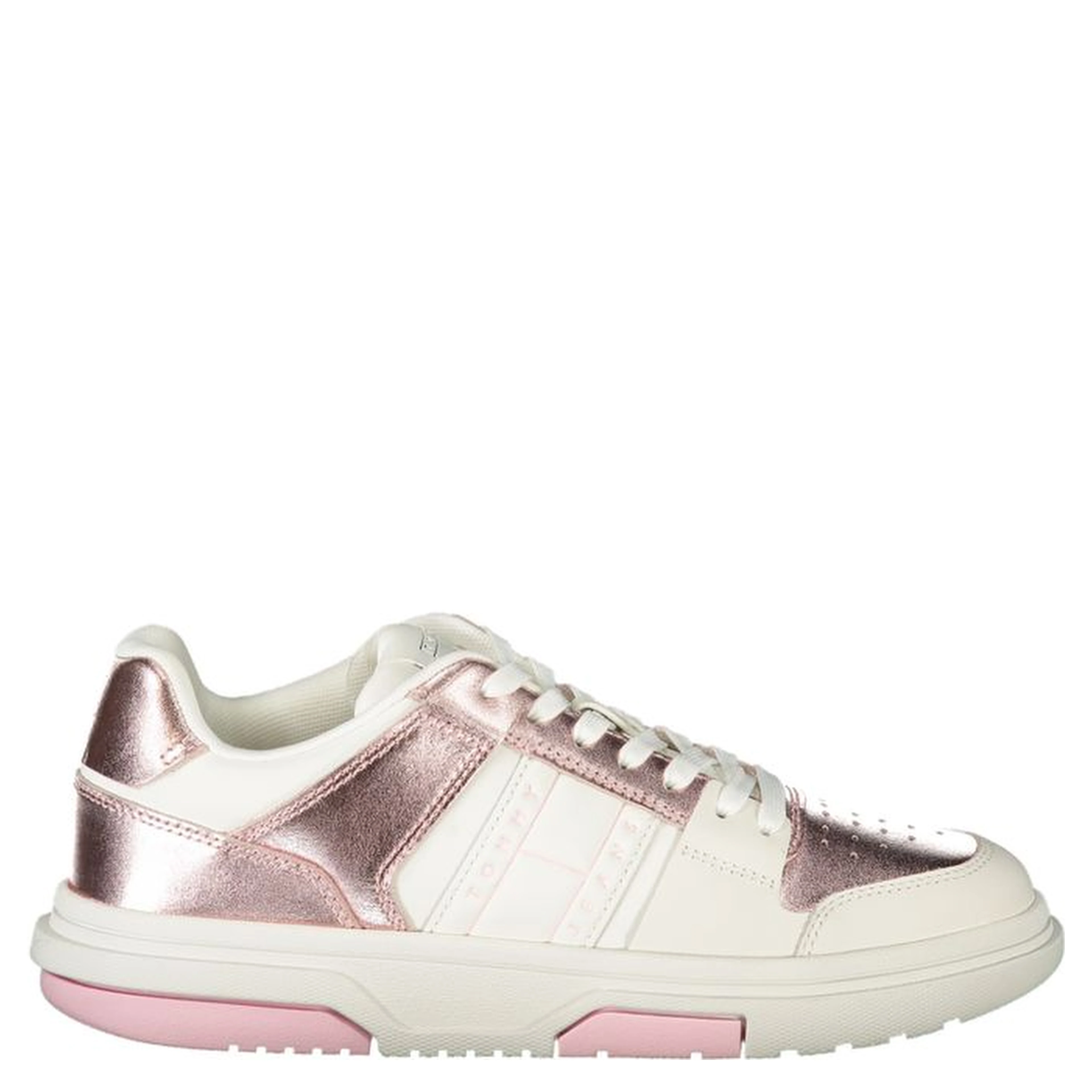 Brooklyn Metallic Leather Trainers