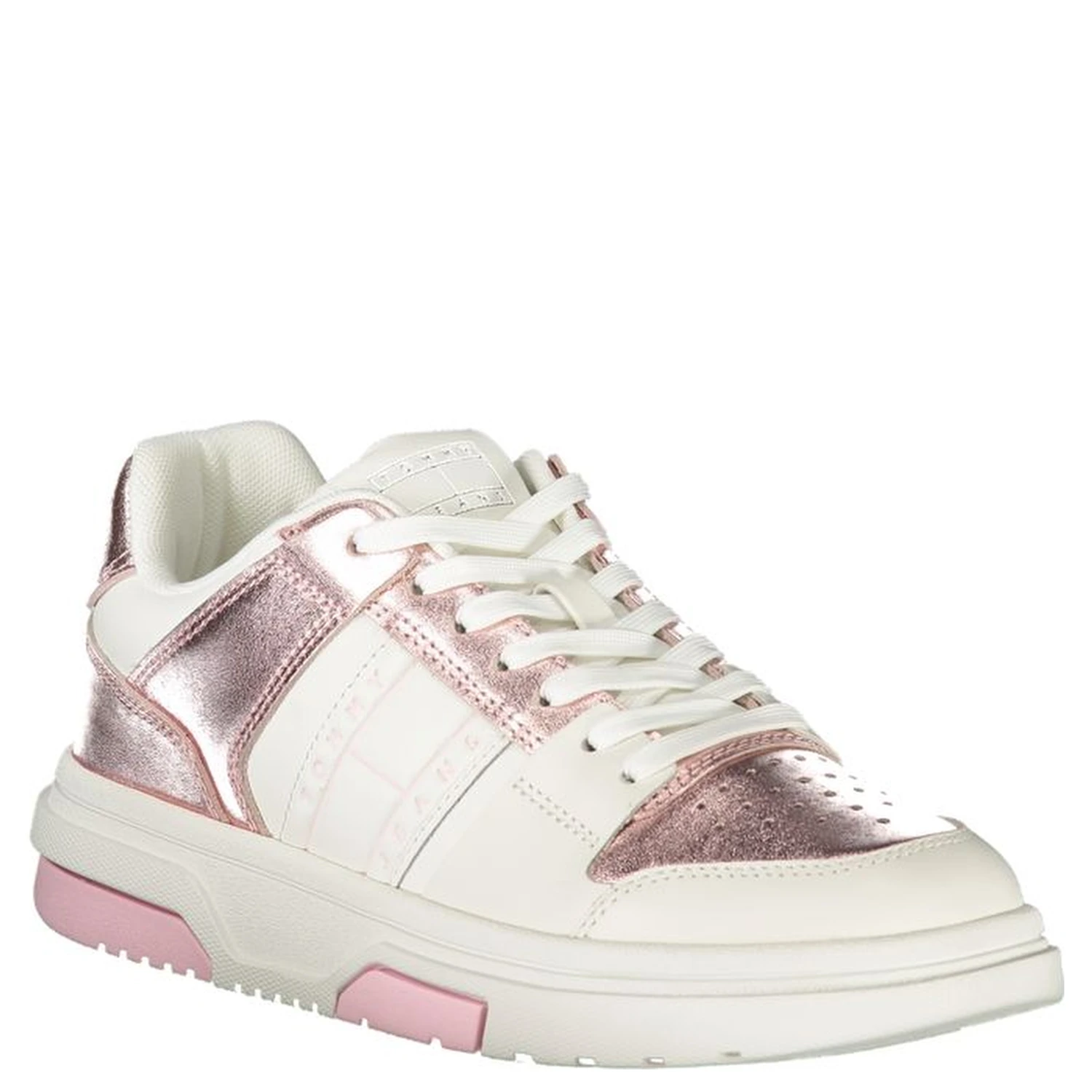 Brooklyn Metallic Leather Trainers