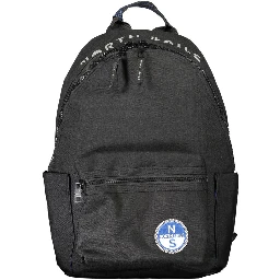 Black Polyester Backpack