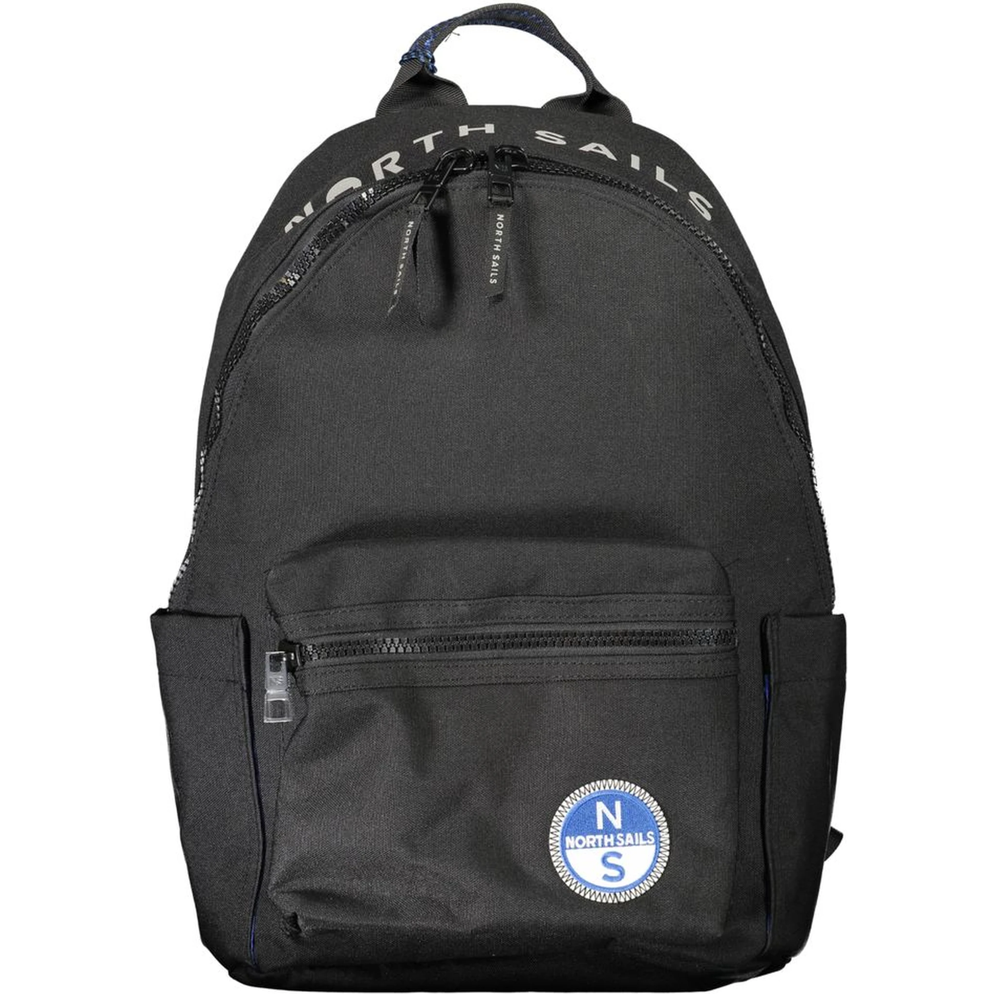 Black Polyester Backpack