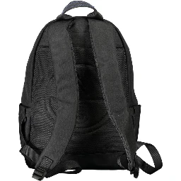Black Polyester Backpack