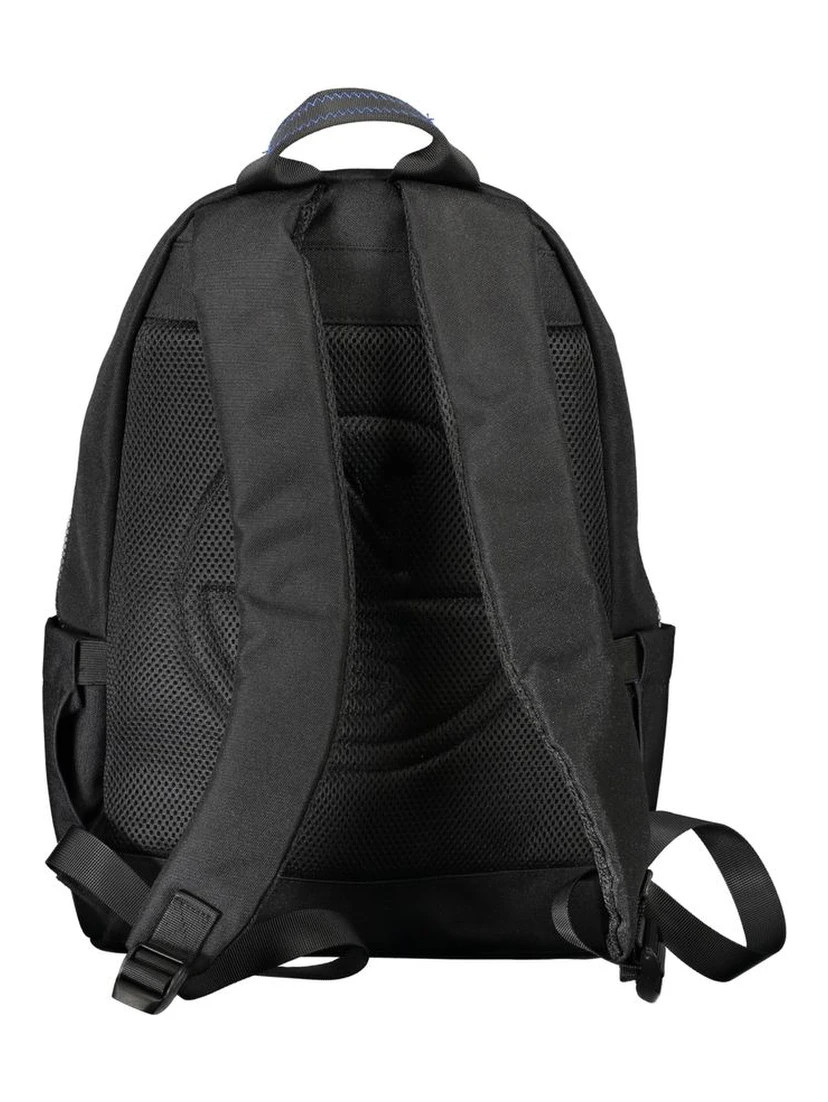 Black Polyester Backpack