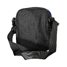 Black Polyester Shoulder Bag