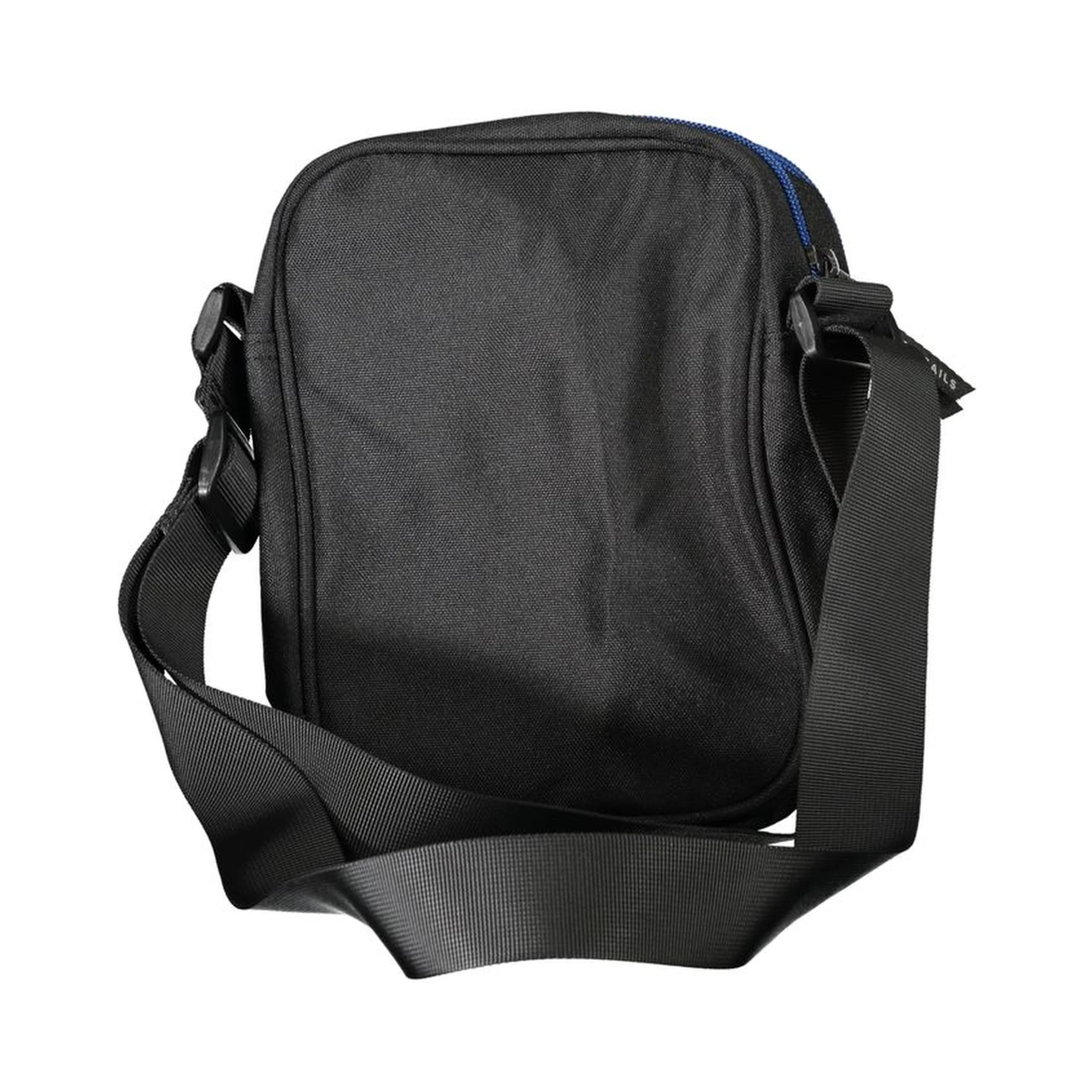 Black Polyester Shoulder Bag