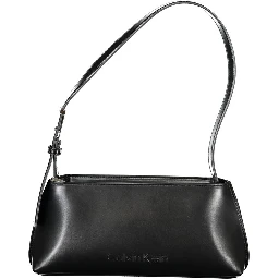 Embossed Logo Shoulder Bag