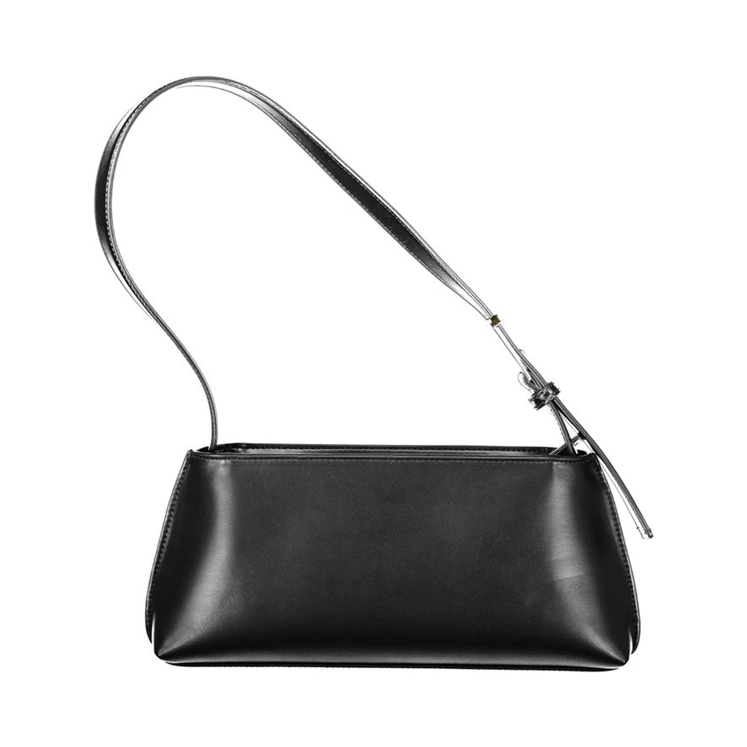 Embossed Logo Shoulder Bag