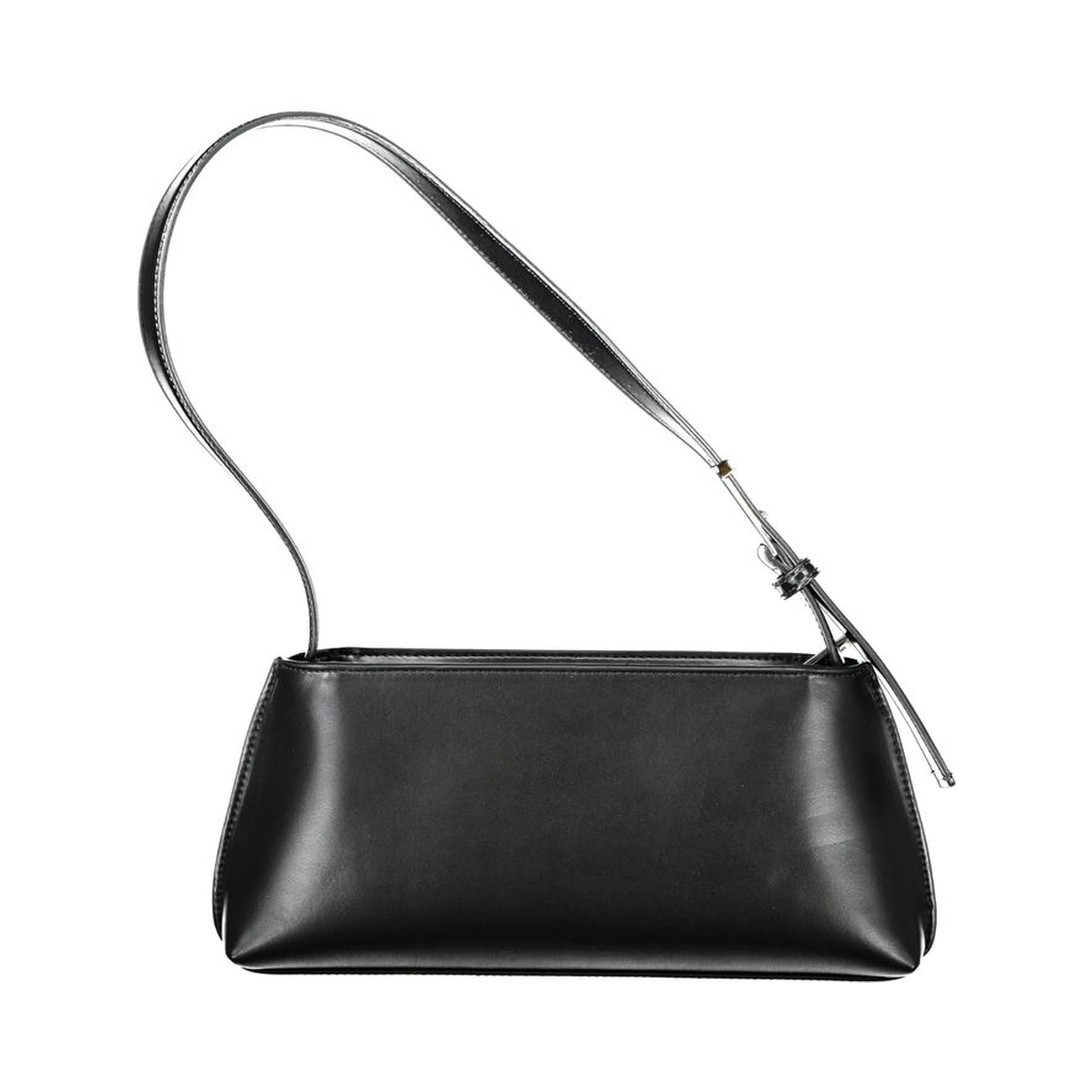 Embossed Logo Shoulder Bag