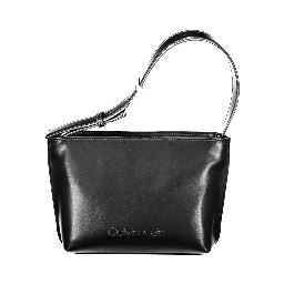 Black Polyester Handbag