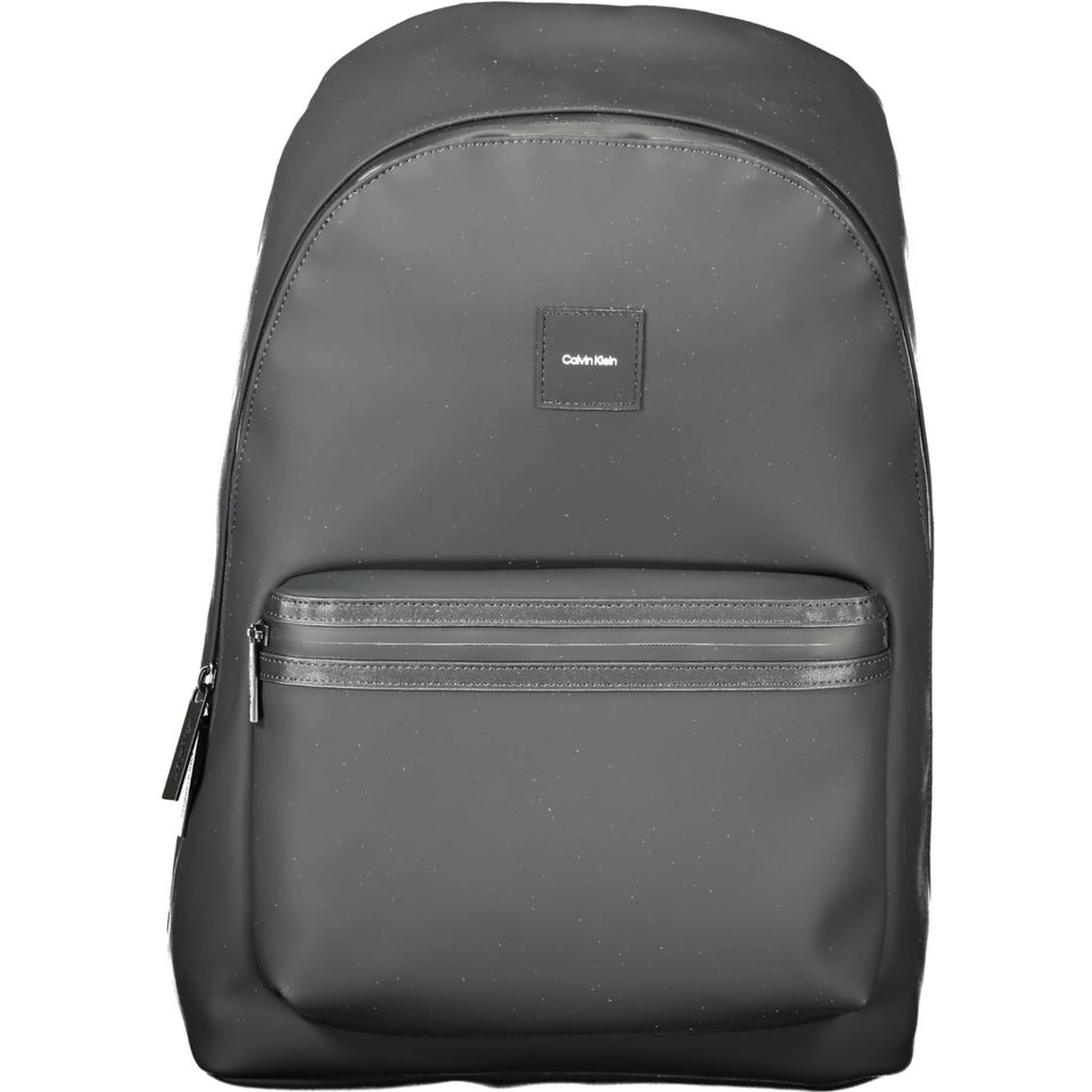 Black Polyester Backpack