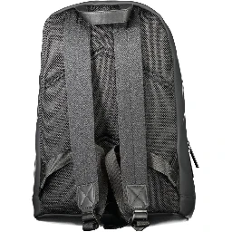 Black Polyester Backpack