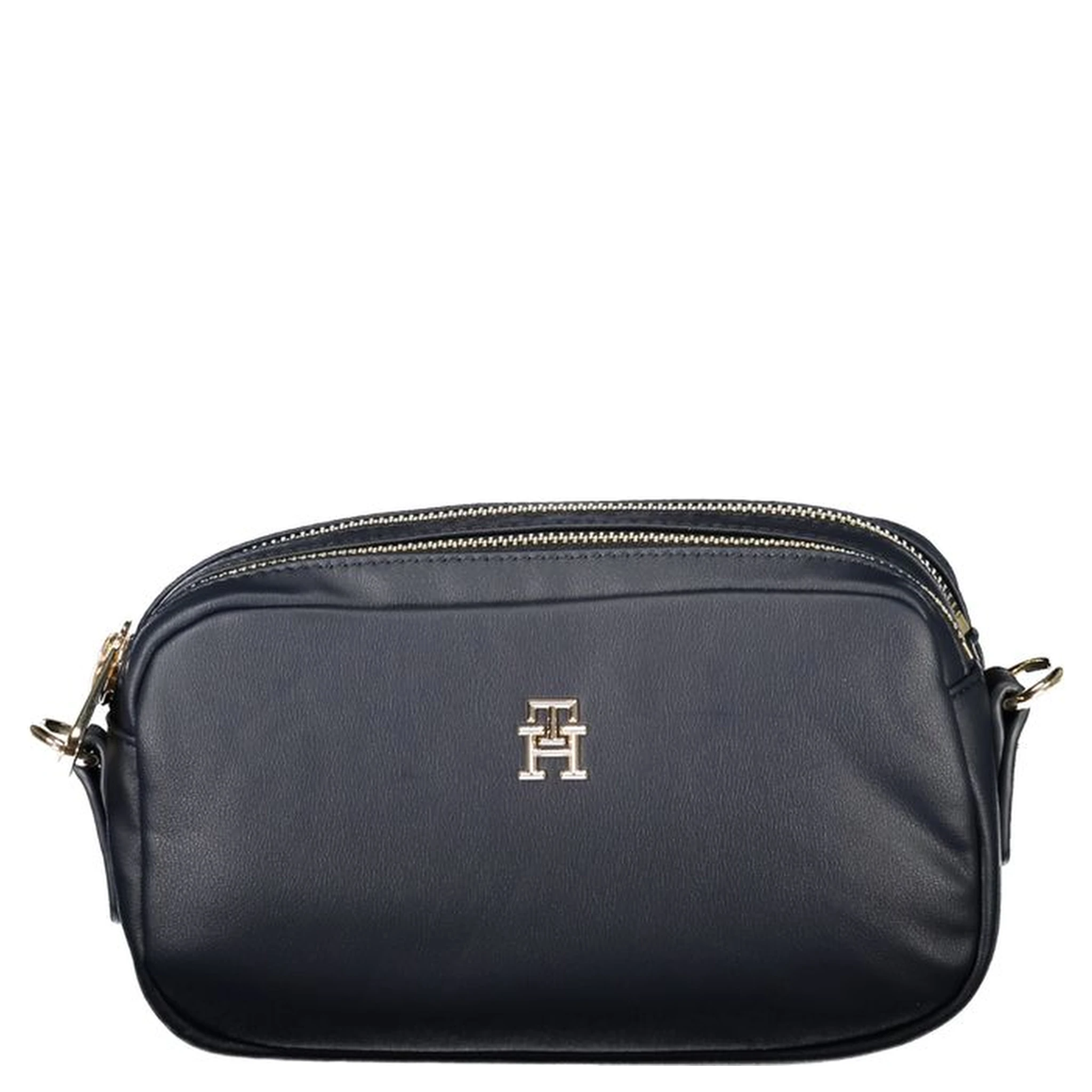 Blue Polyester Handbag