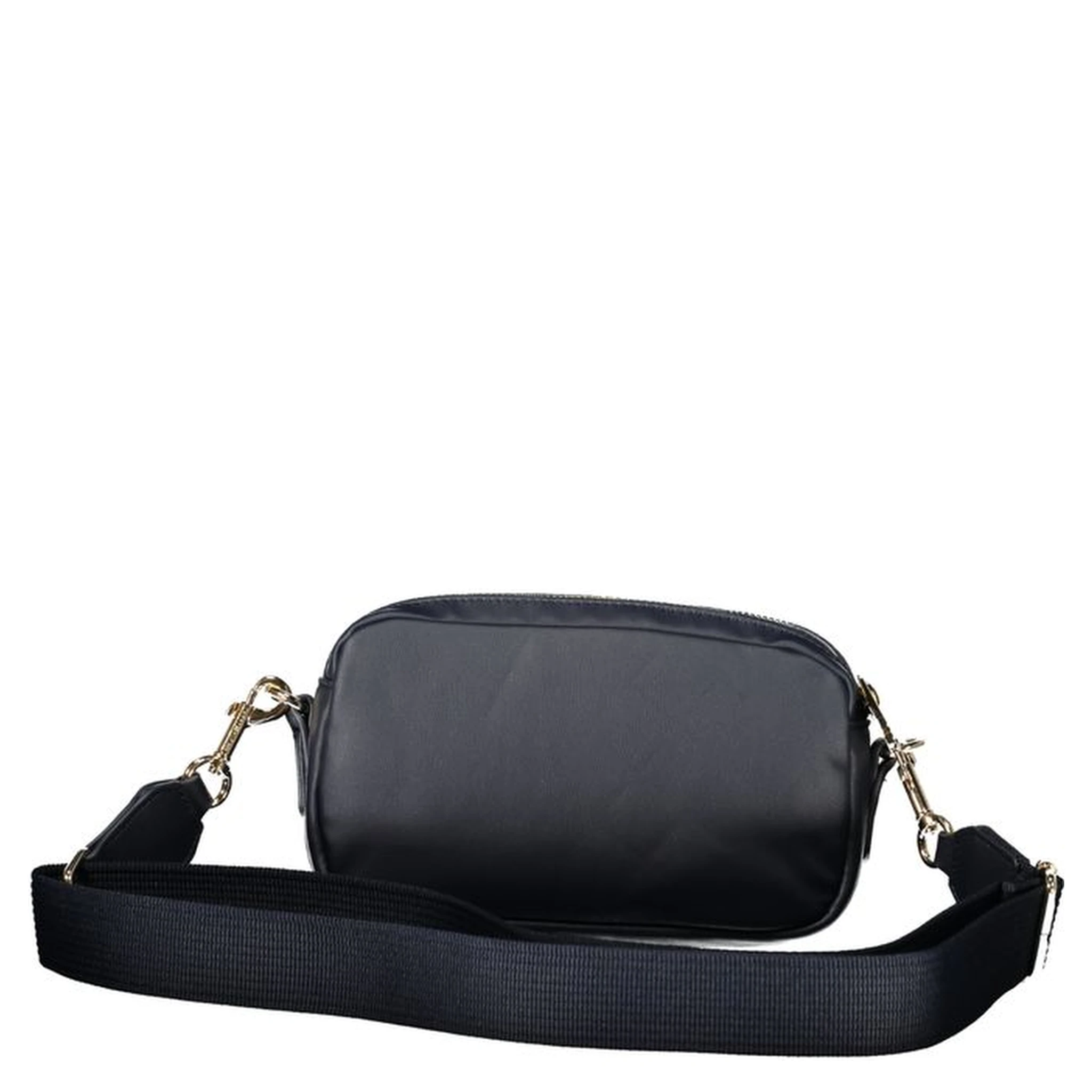 Blue Polyester Handbag