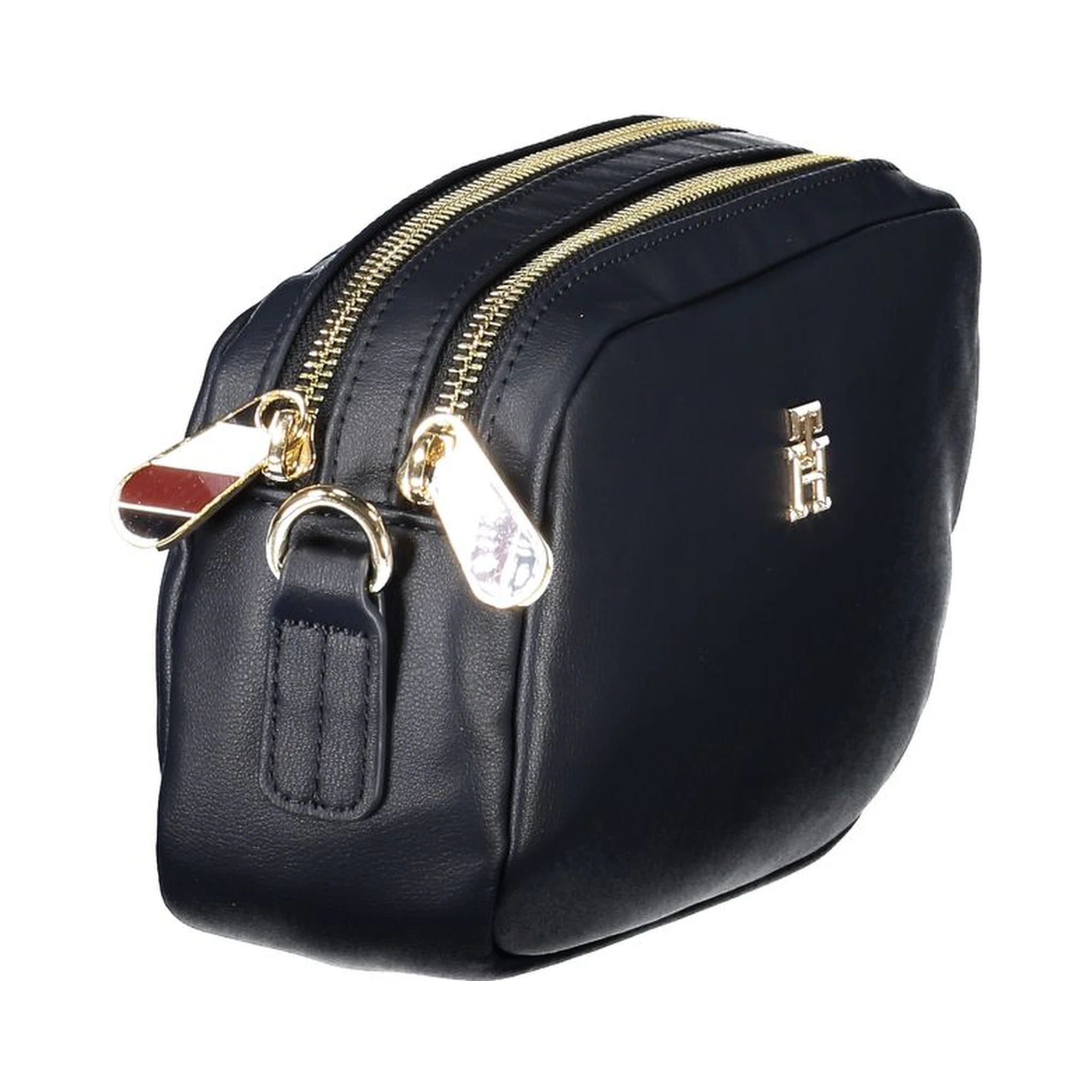 Blue Polyester Handbag