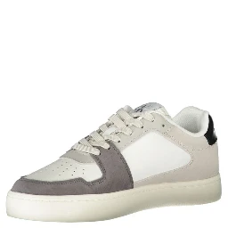 White Polyester Sneaker