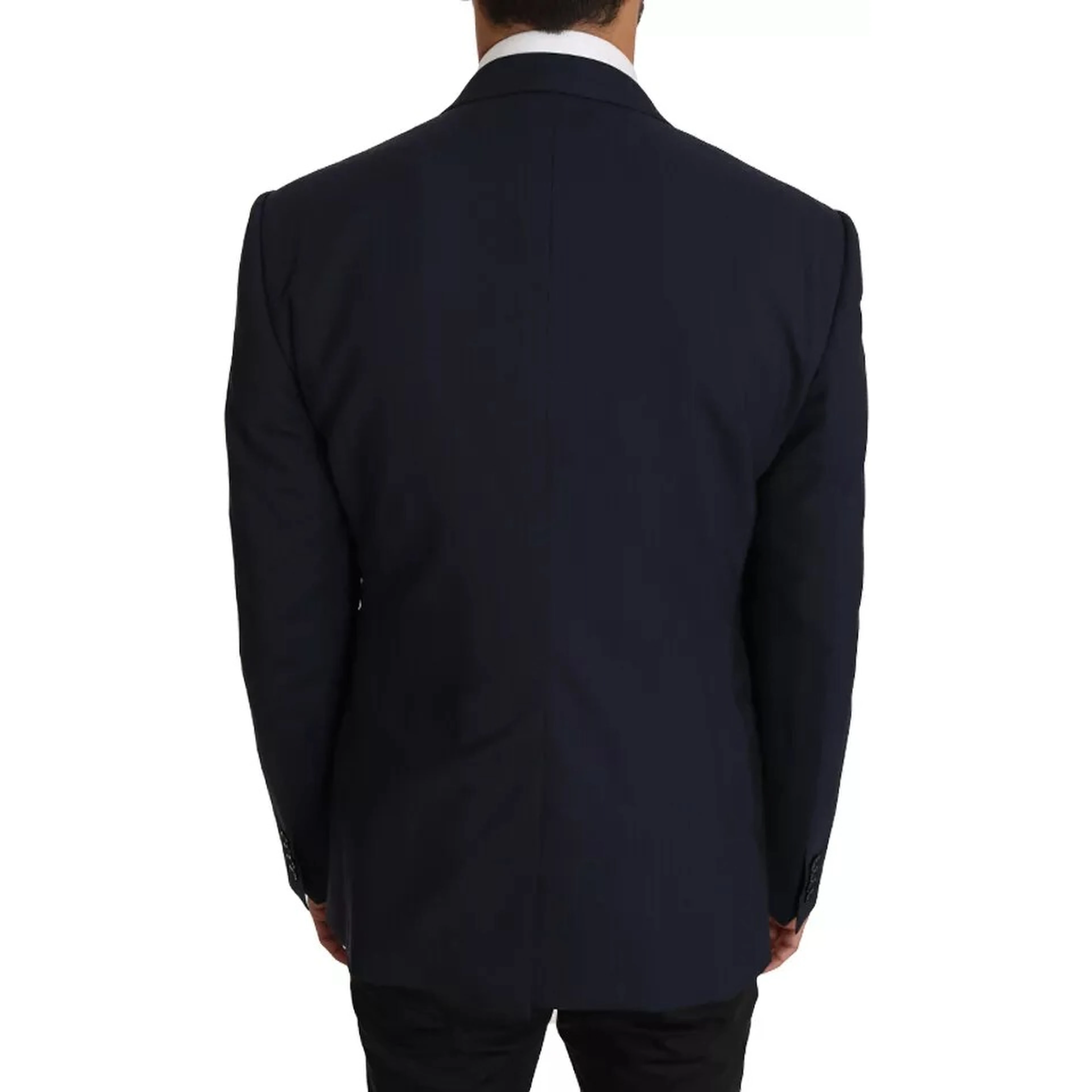 Blue Wool MARTINI Blazer Vest 2 Piece