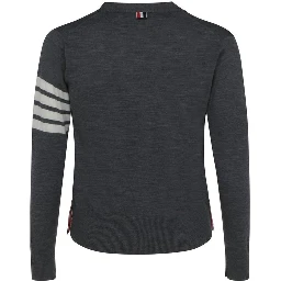 Gray Fleece Wool Cardigan