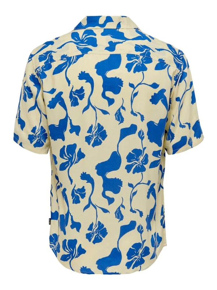 Bicolor Viscose Shortsleeve Shirt alternative