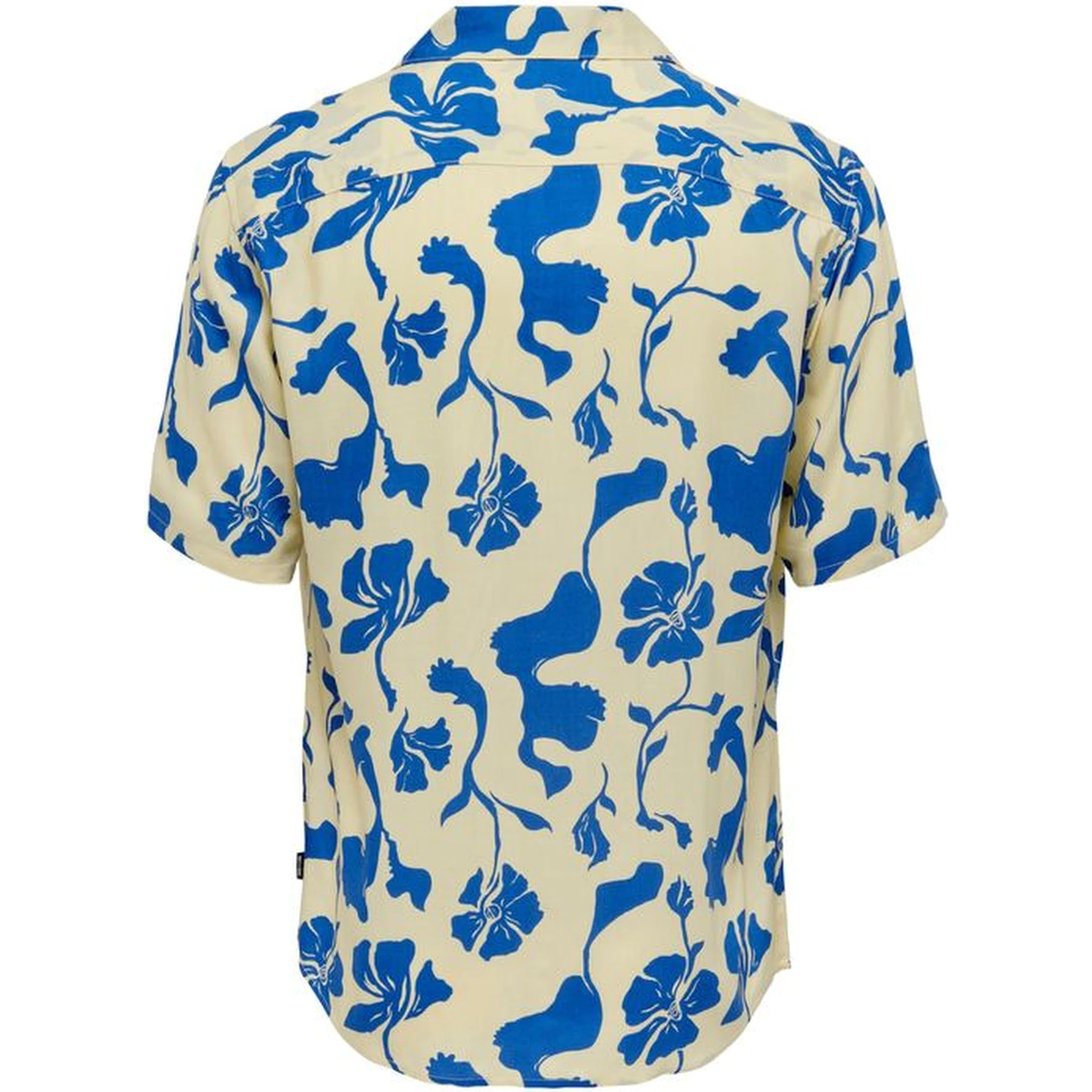 Bicolor Viscose Shortsleeve Shirt