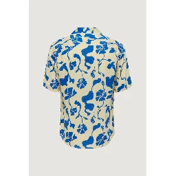 Bicolor Viscose Shortsleeve Shirt