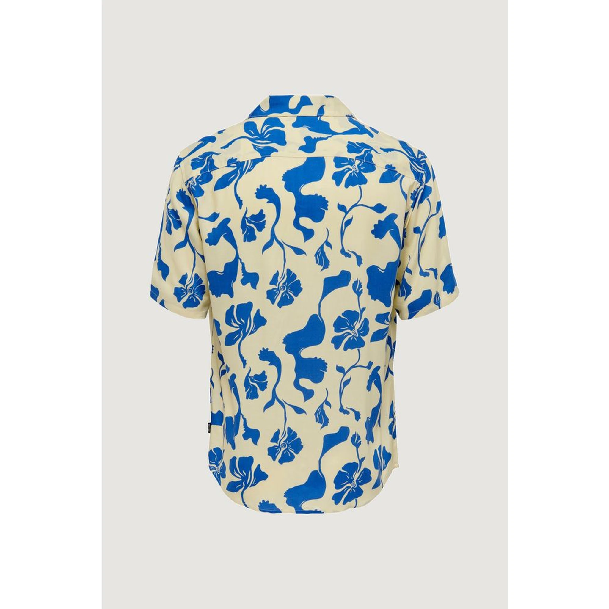 Bicolor Viscose Shortsleeve Shirt