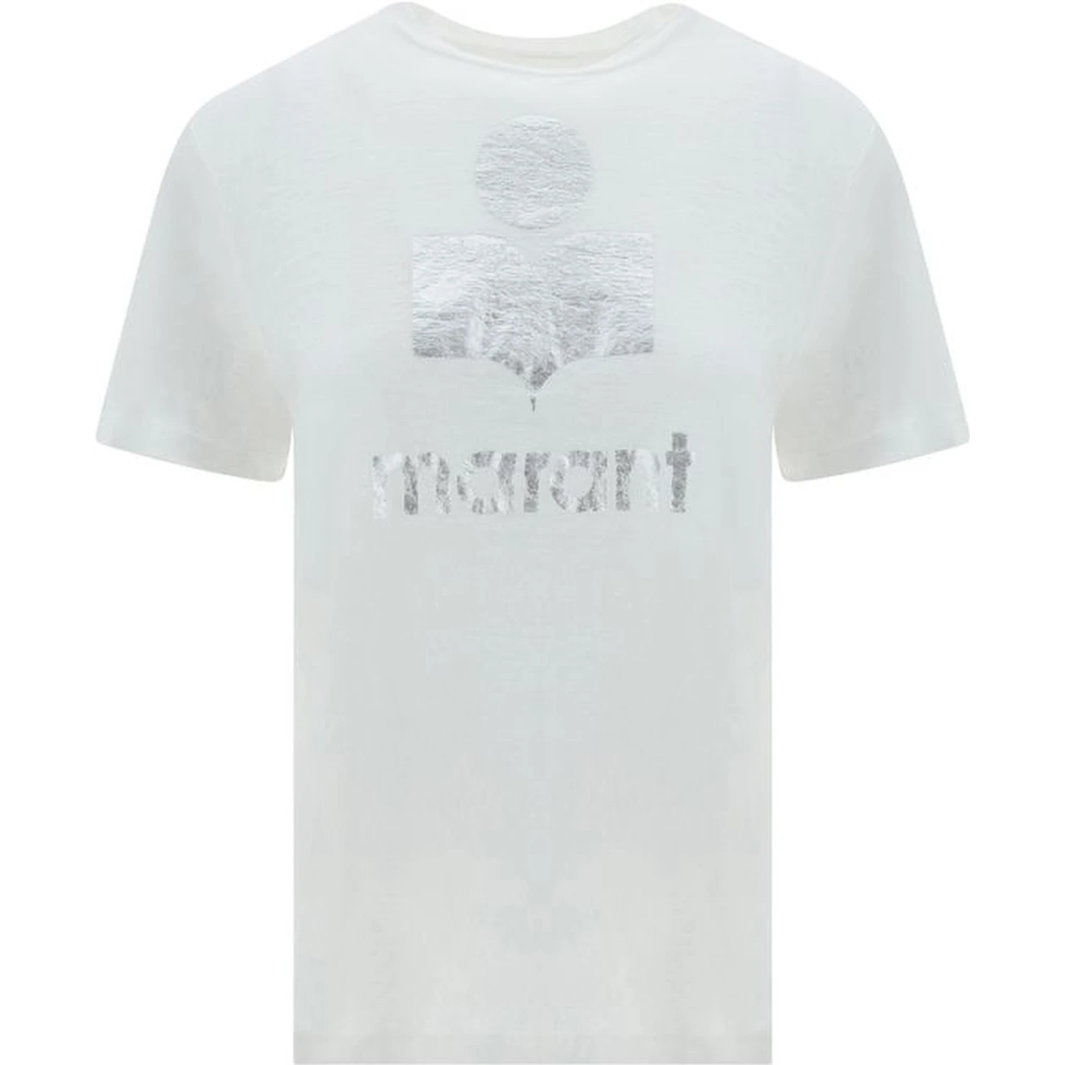 White Linen T-Shirt