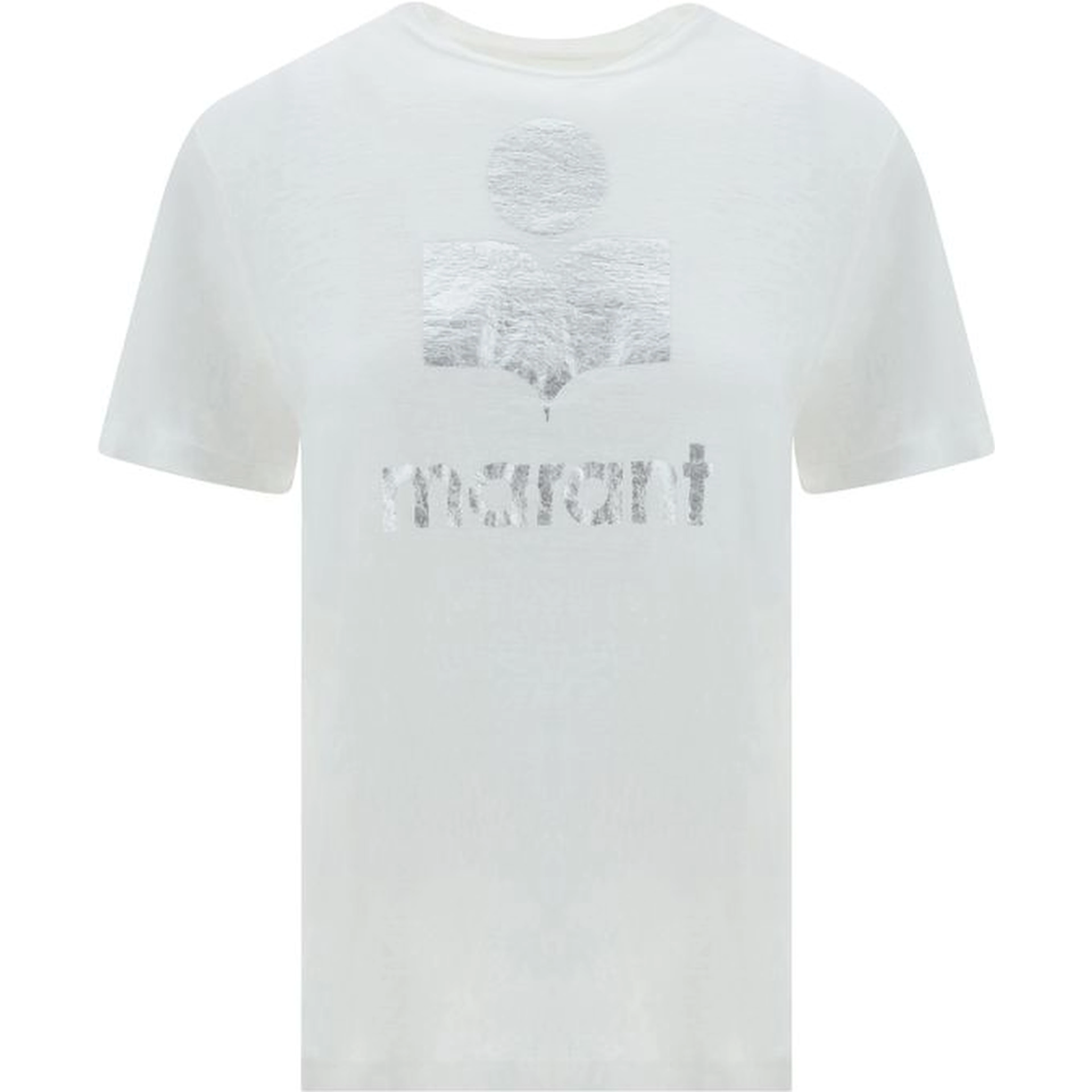 White Linen T-Shirt