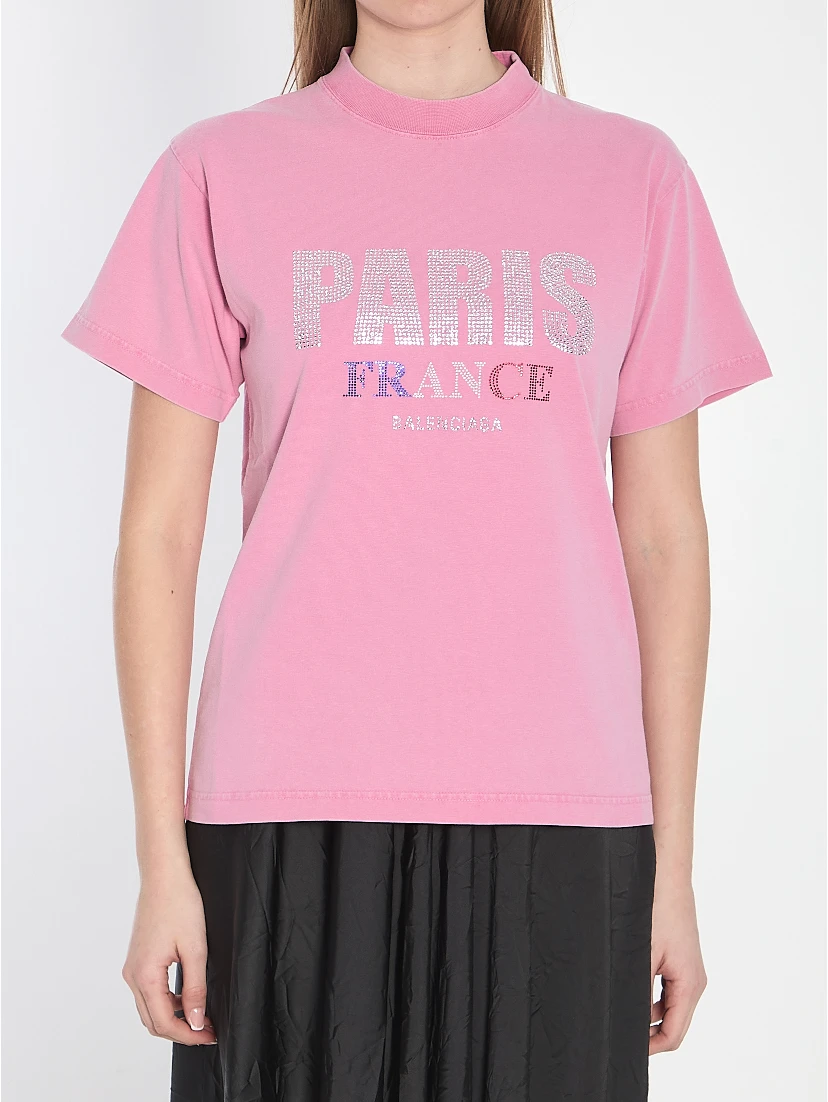 Paris strass t-shirt