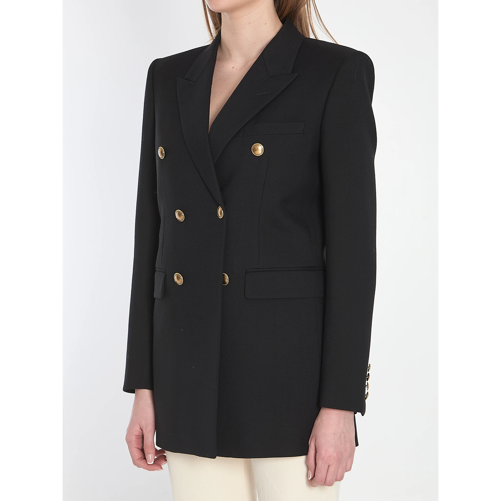 Woolò double-breasted jacket