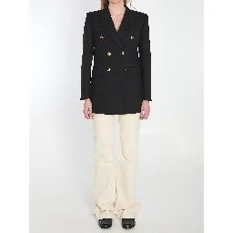 Woolò double-breasted jacket