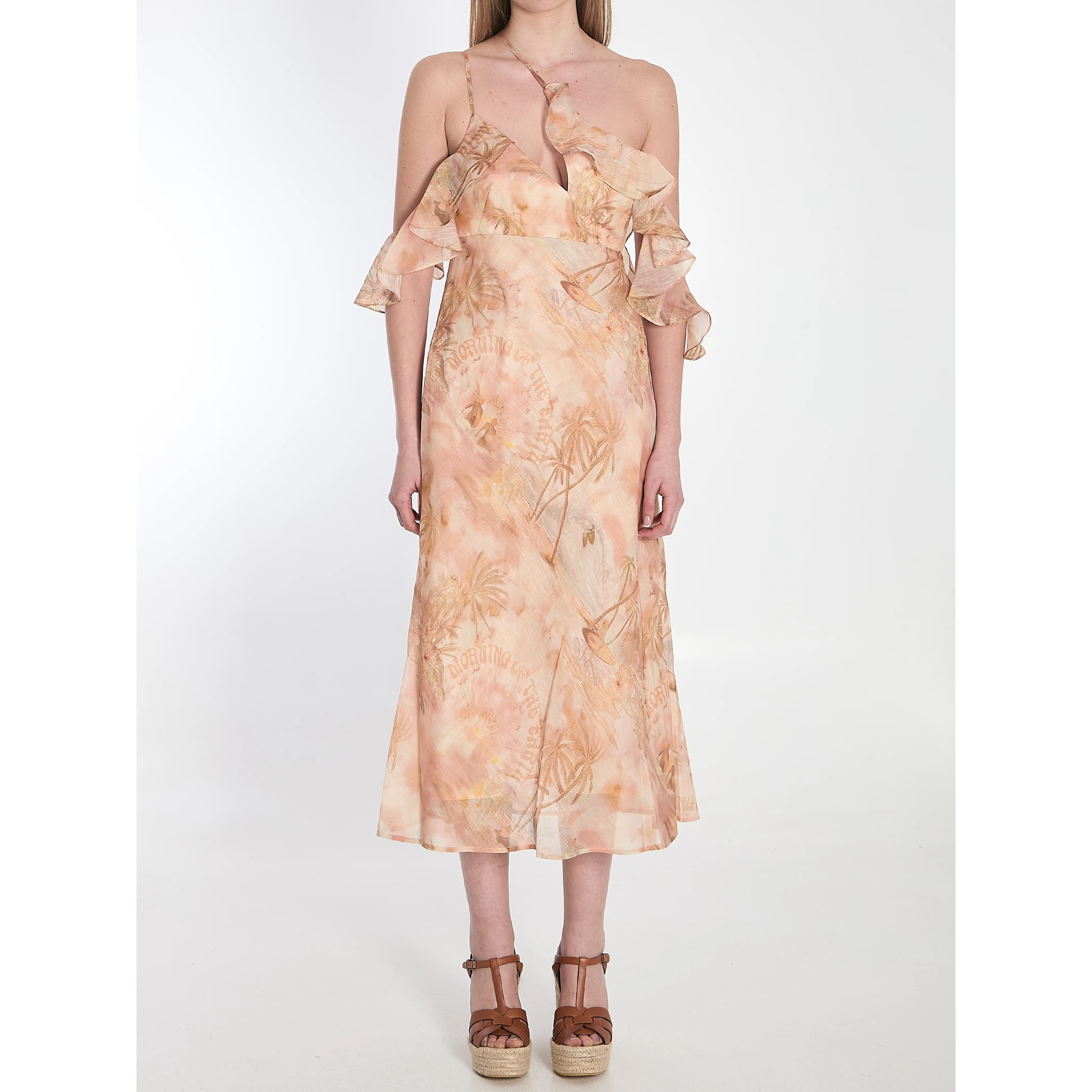 Illuminate midi dress