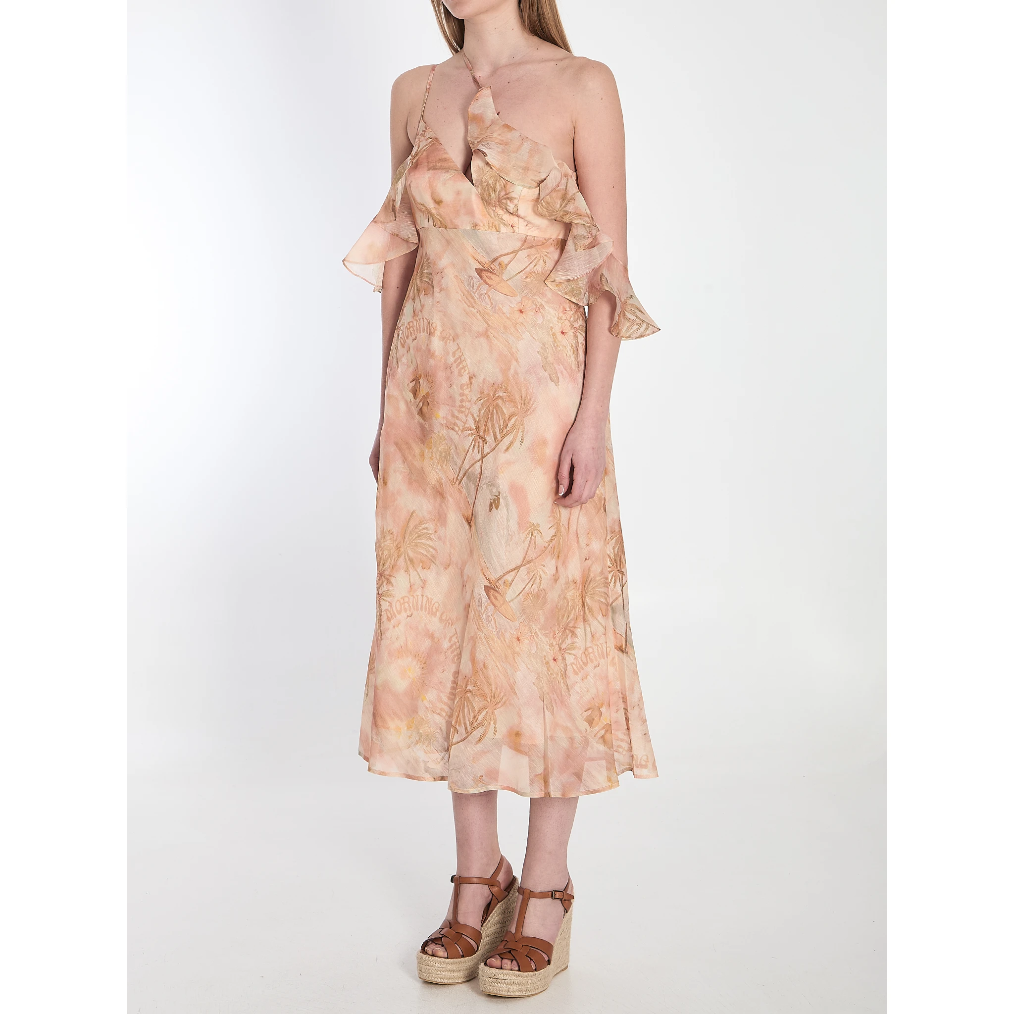 Illuminate midi dress