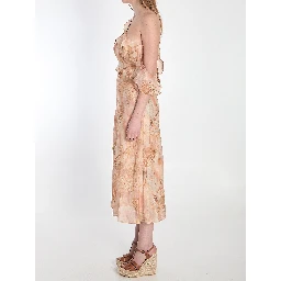 Illuminate midi dress