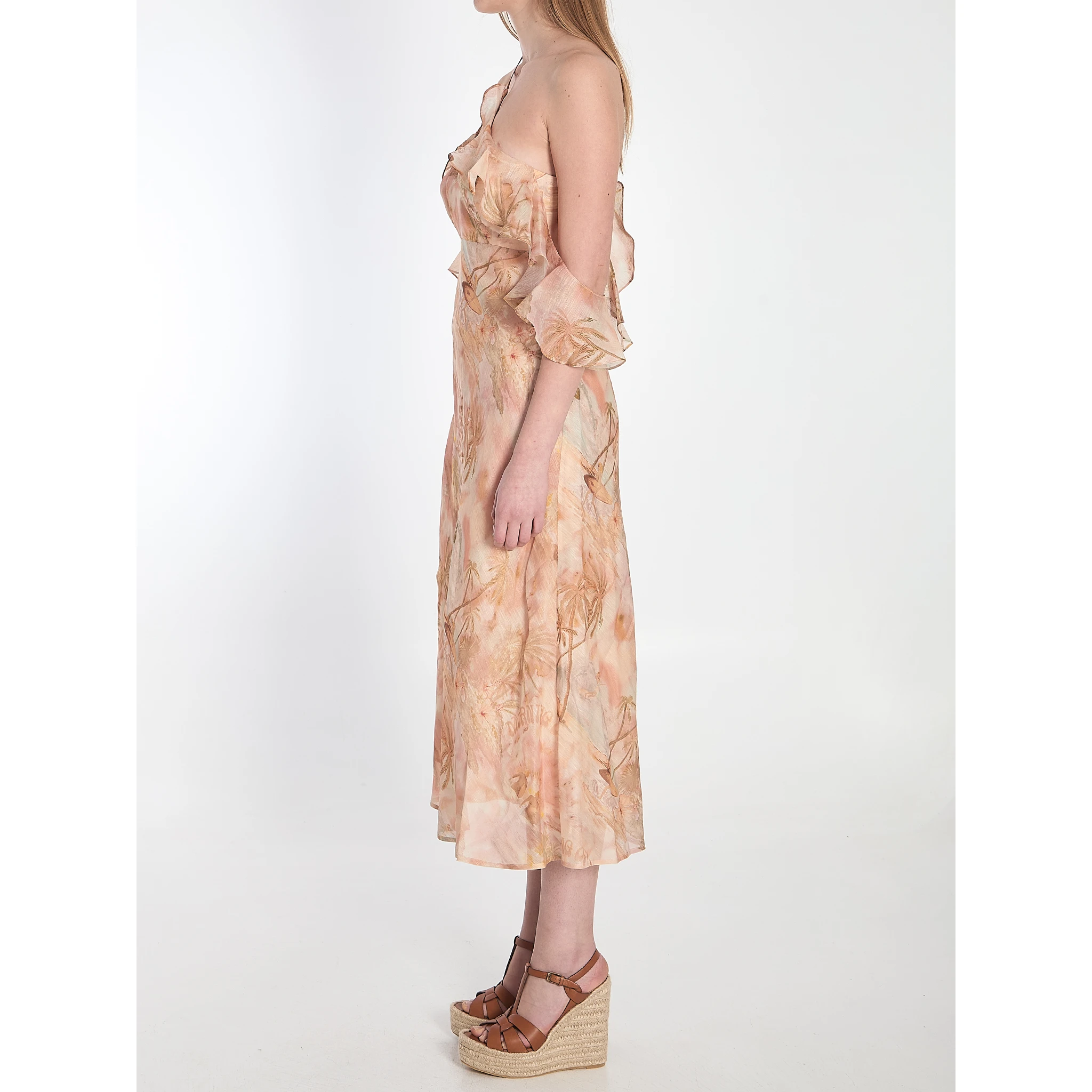 Illuminate midi dress