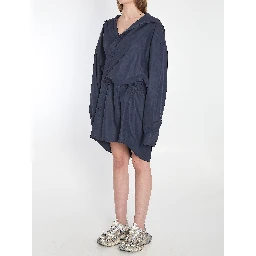 فستان قميص قصير