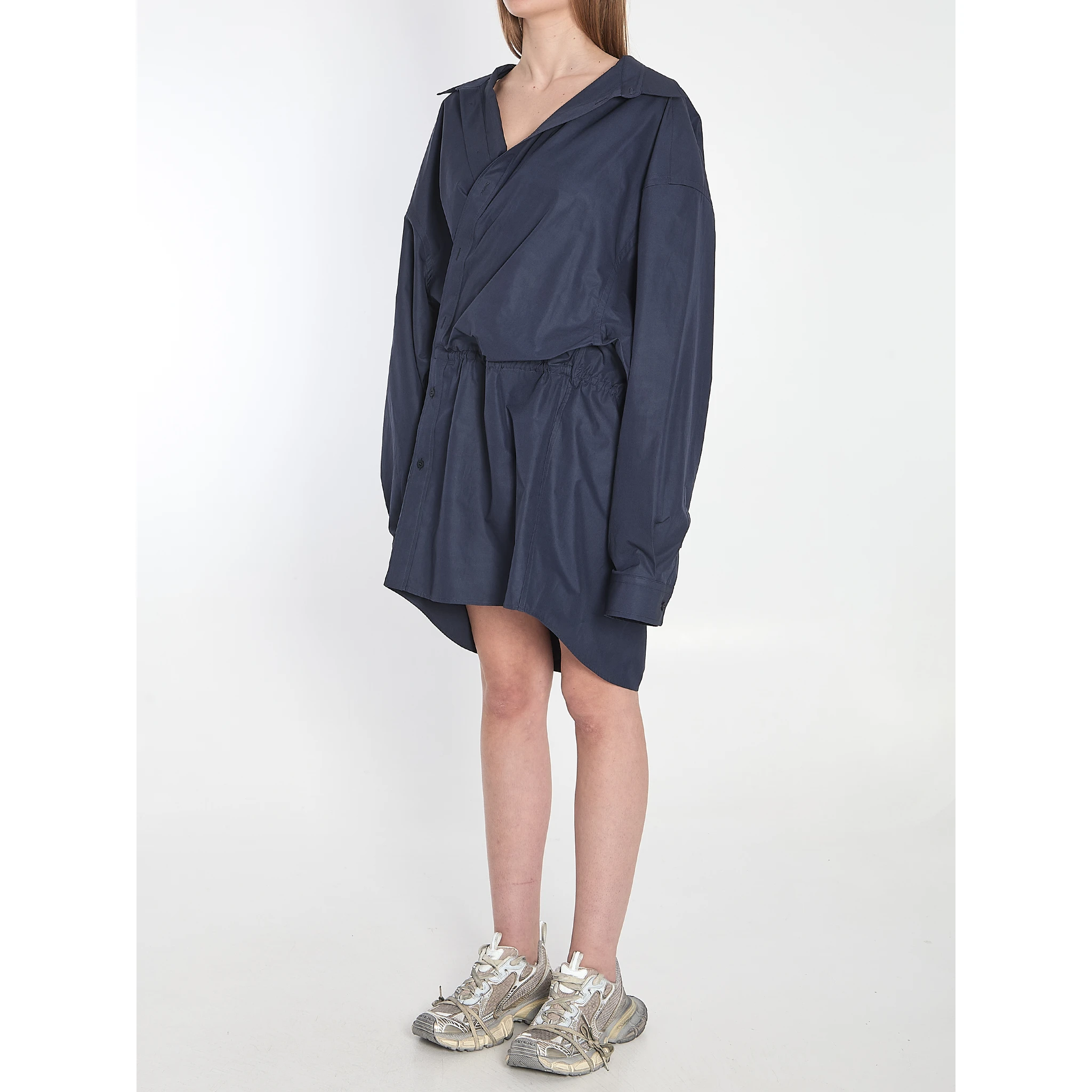 فستان قميص قصير