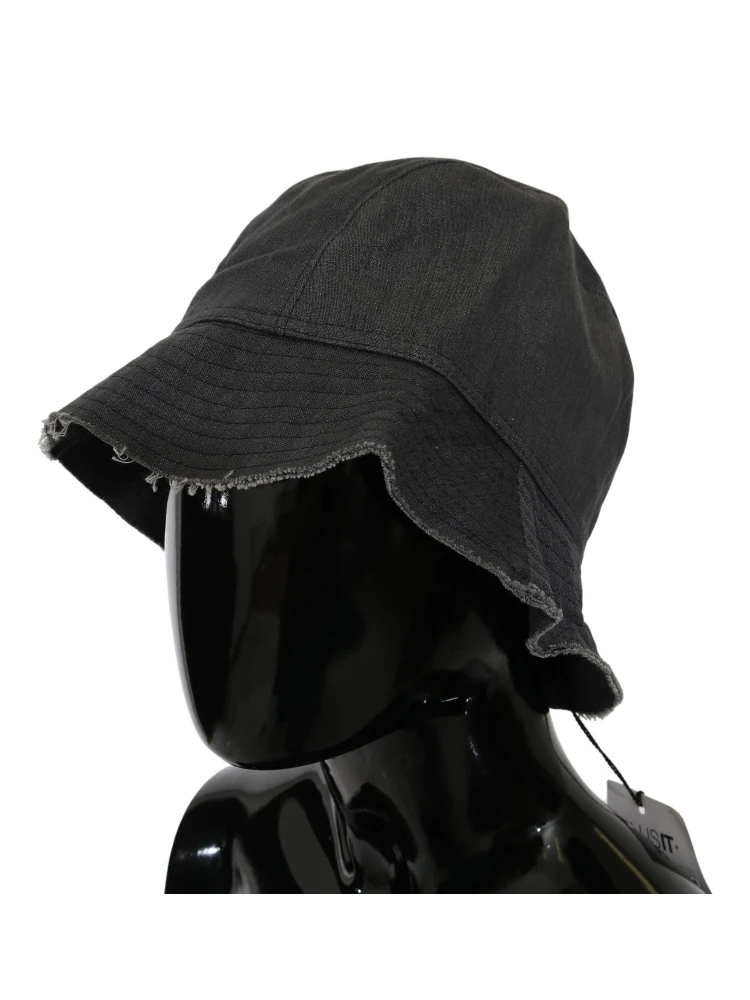 Black Washed Wide Brim Outdoor Bucket Hat alternative