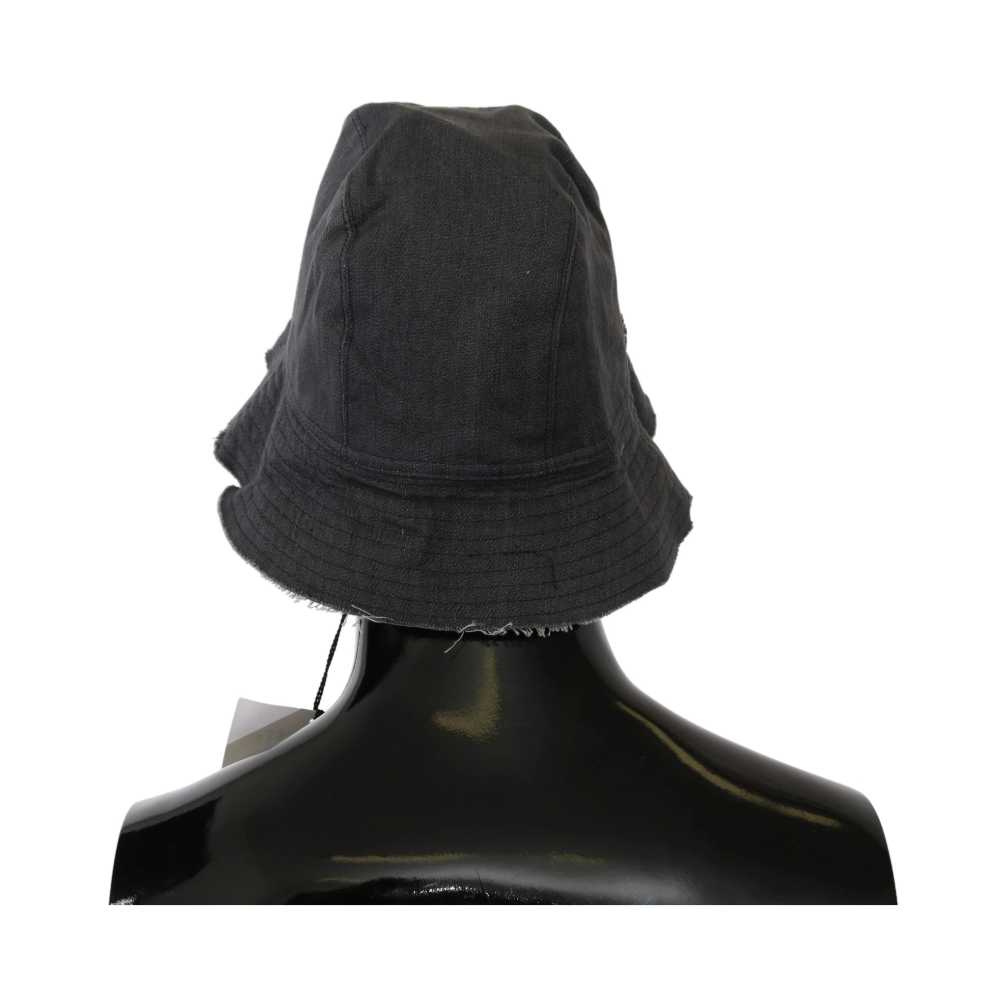 Black Washed Wide Brim Outdoor Bucket Hat